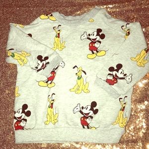 12-18Mo Mickey and Pluto Sweater H&M